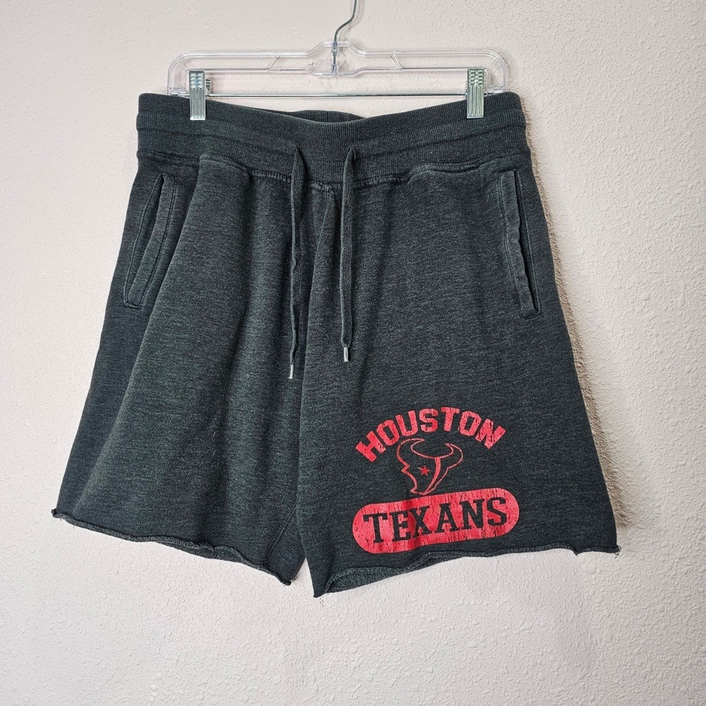 Houston Texans NFL Football Athletic Shorts Dark‎ Gray Heather Size M Casual